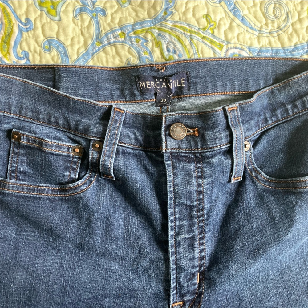 J. Crew Mercantile dark wash skinny jeans. Size 30.